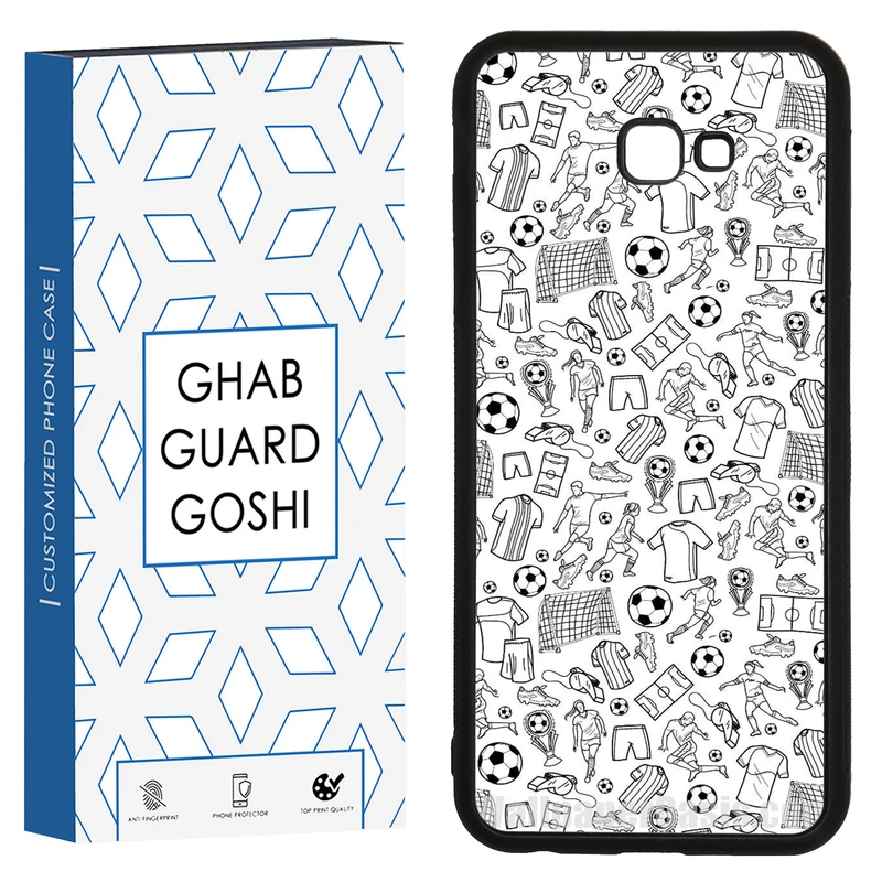 کاور قاب گارد گوشی طرح فوتبال کد TPU-118 مناسب برای گوشی موبایل سامسونگ Galaxy J4 plus / J4 core