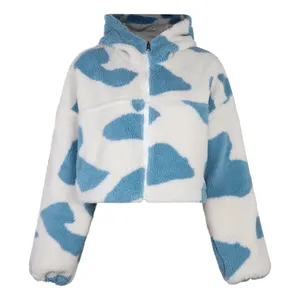 کراپ کاپشن زنانه مدل تدی کد ADELA