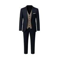 ست کت و شلوار و جلیقه مردانه مدل تک دکمه