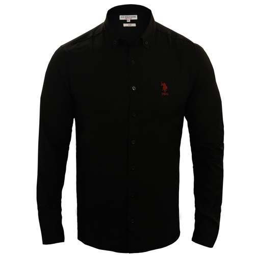 پیراهن آستین بلند مردانه یو اس پولو مدل 50233224-VR046