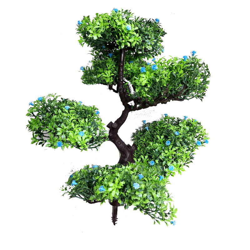 گل مصنوعی مدل بنسای six گلدار
