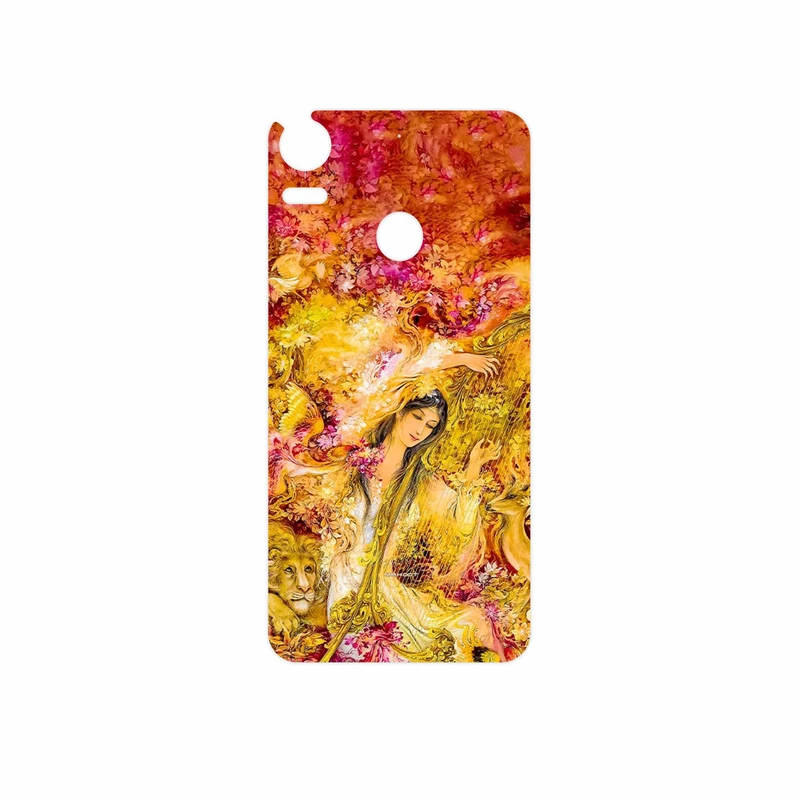 برچسب پوششی ماهوت مدل Persian miniature 1 مناسب برای گوشی موبایل اچ تی سی Desire 10 Pro