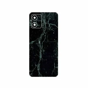 MAHOOT Graphite_Green_Marble Cover Sticker for Motorola Moto E13
