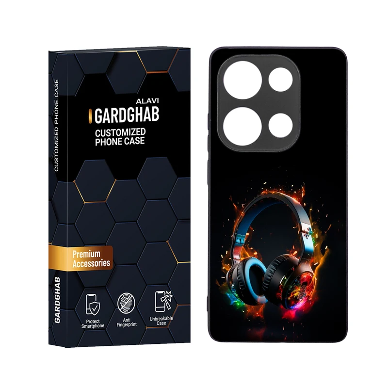 کاور گارد قاب علوی مدل دور ژله ای مناسب برای گوشی موبایل شیائومی Redmi Note 13 Pro 4G