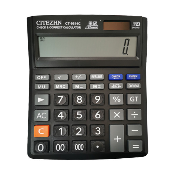 ماشین حساب سیتی زن مدل CT-9314C کد 946370
