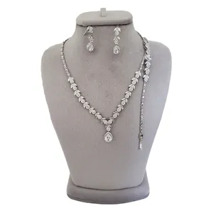 نیم ست نقره زنانه ترمه ۱ مدل تراش کد S 0003