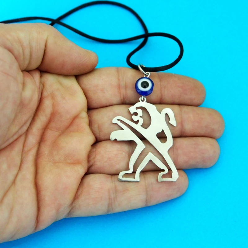 عکس شماره 2 : آویز تزینی خودرو طرح لوگو کد pej2