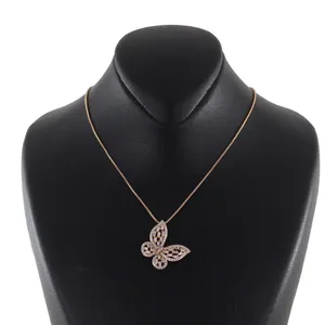 گردنبند زنانه ژوپینگ مدل پروانه کد X310