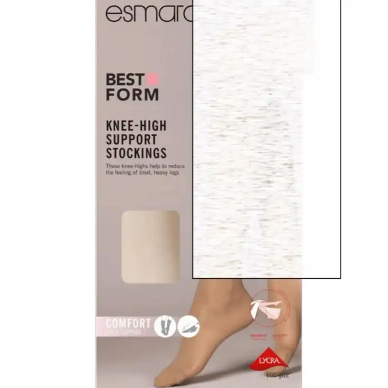 جوراب زنانه اسمارا مدل j0028  بسته دو عددی