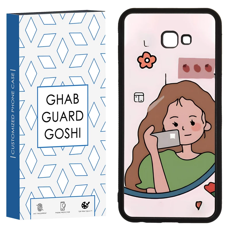کاور قاب گارد گوشی طرح دخترانه  کد TPU-005 مناسب برای گوشی موبایل سامسونگ Galaxy J4 plus / J4 core