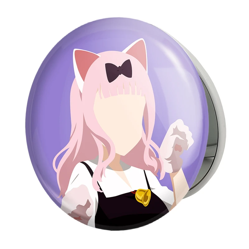 آینه جیبی خندالو طرح چیکا چان انیمه کاگویا ساما مدل تاشو کد 16001 