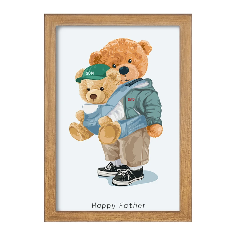 تابلو خندالو مدل تدی Teddy کد 26180