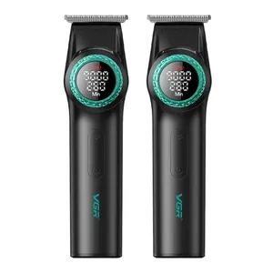 ماشین اصلاح موی سر و صورت شارژی وی جی ار مدل V-977 بسته دو عددی