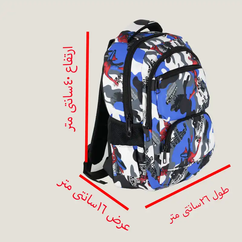 کوله پشتی طرح اسپایدر من کد 89695