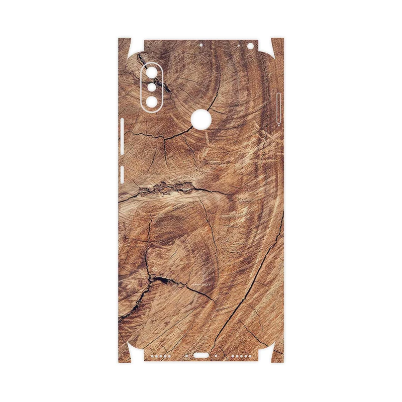 برچسب پوششی ماهوت مدل Wood Texture 5-FullSkin مناسب برای گوشی موبایل شیائومی Mi Max 3
