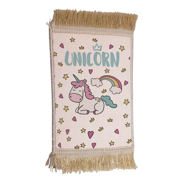 فرش ماشینی دیوارکوب مدل یونیکورن کد 9