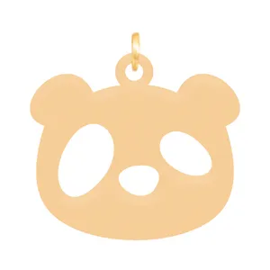 آویز گردنبند طلا 18 عیار زنانه باراد زر مدل تدی BZ158