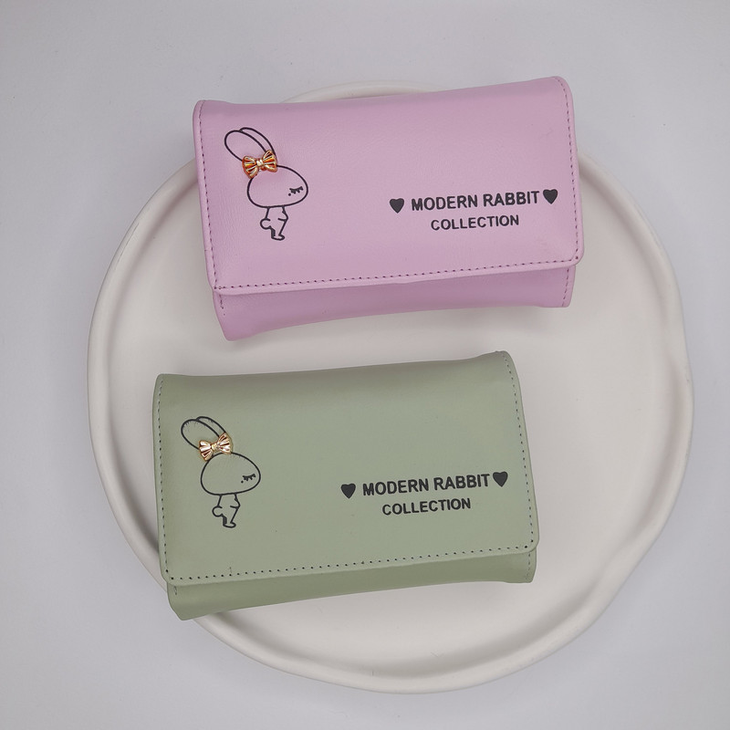 کیف پول زنانه مدل B_RABBIT کد 013