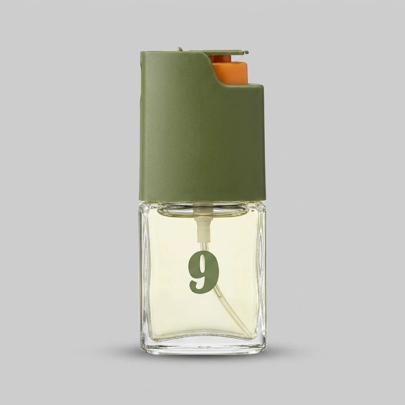 عطر جیبی مردانه بیک شماره 9 حجم 7.5 میلی لیتر