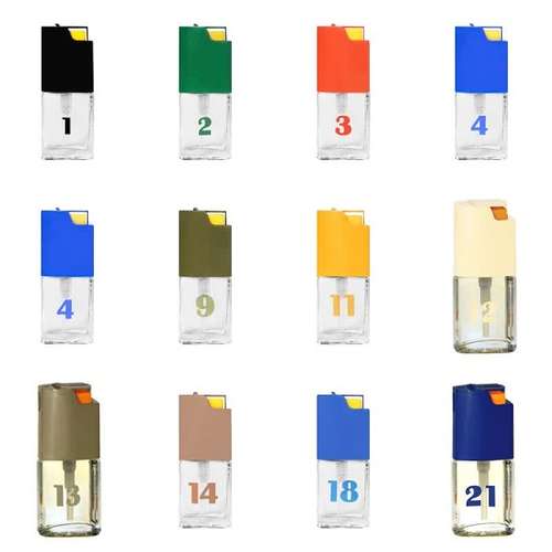 عطر جیبی بیک کد 001 حجم 7.5 میلی لیتر مجموعه 12 عددی