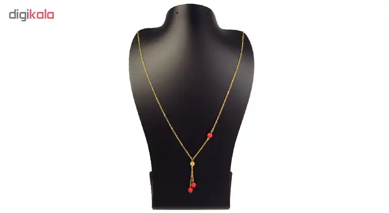 گردنبند طلا 18 عیار زنانه مانچو مدل sfg631
