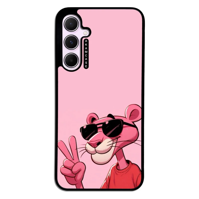 کاور آکام مدل AMC-WSGA35-PINK PANTHER9 مناسب برای گوشی موبایل سامسونگ Galaxy A35