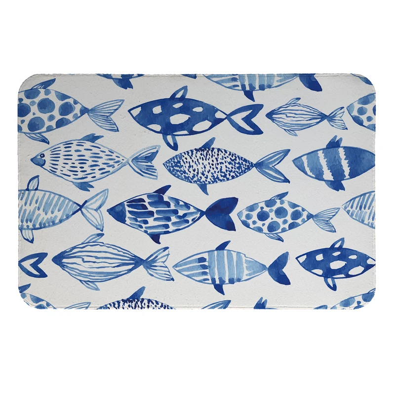 پادری طرح ماهی کد 9042 سایز 60x40 سانتی متر