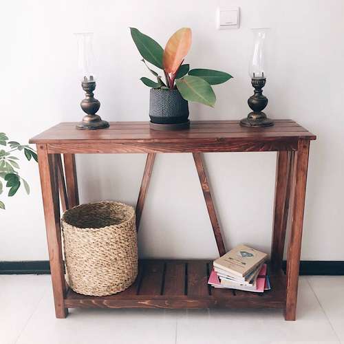 کنسول روستیک دکور مدل X66