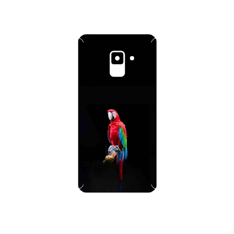 برچسب پوششی ماهوت مدل Parrot مناسب برای گوشی موبایل سامسونگ Galaxy A8 2018