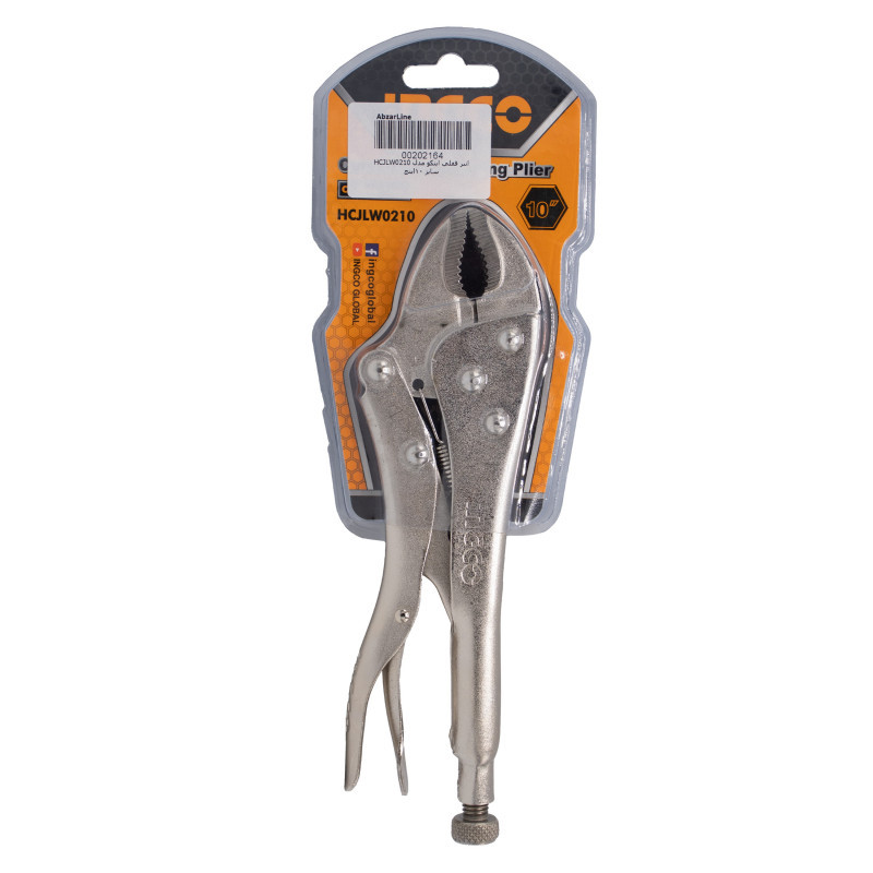 انبر قفلی اینکو مدل HC-JL-W-0210 سایز 10 اینچ