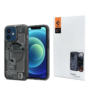 Spigen Ultra Hybrid Magfit cover suitable for Apple iPhone 12 mobile phone