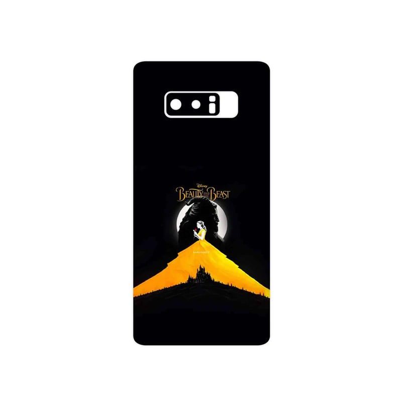 برچسب پوششی ماهوت مدل Beauty and the Beast مناسب برای گوشی موبایل سامسونگ Galaxy Note 8