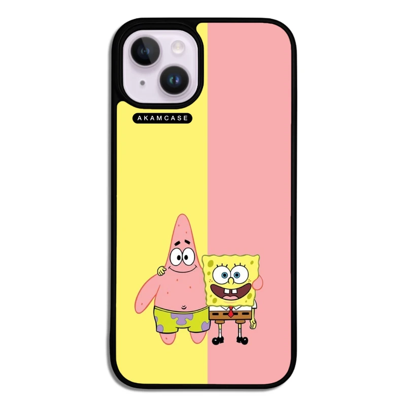 کاور آکام مدل AMC-WA14-SPONGE BOB7 مناسب برای گوشی موبایل اپل iPhone 14