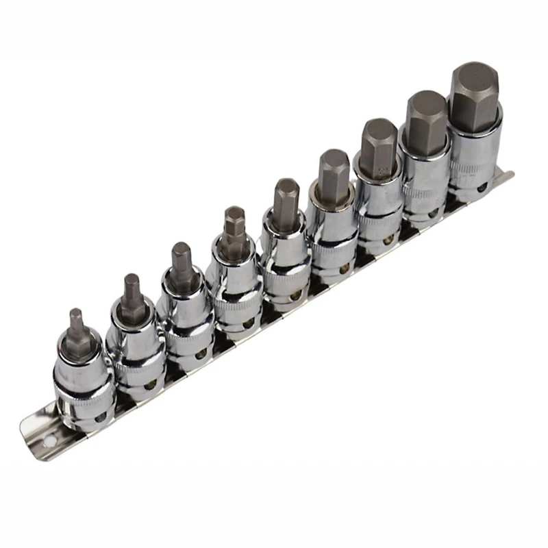 سری بکس شش گوش کینگ کویین کد KQN-0009 مجموعه 9 عددی