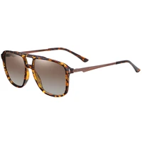 عینک آفتابی مدل TR3301C41-P44 Polarized Leopard Metal