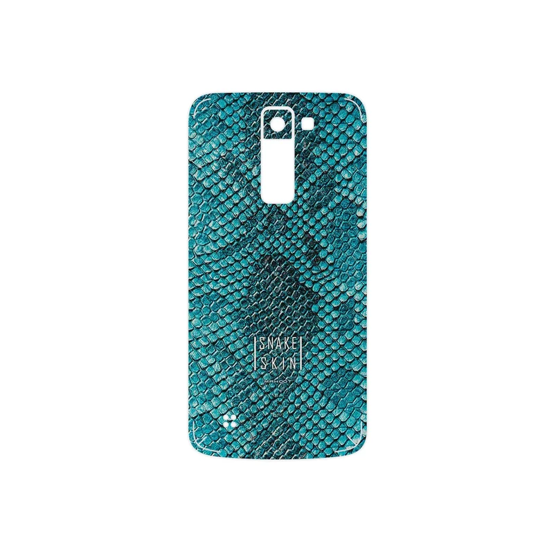 برچسب پوششی ماهوت مدل Blue Snake Skin مناسب برای گوشی موبایل ال جی K8