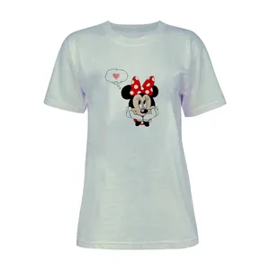 تی شرت آستین کوتاه زنانه مدل میکی موس کد K93 T