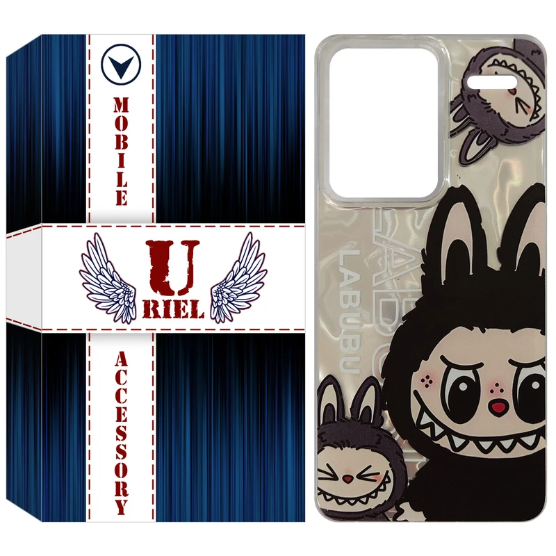 کاور یوریل مدل HLG طرح عروسک لبوبو مناسب برای گوشی موبایل شیائومی Redmi Note 13 Pro Plus