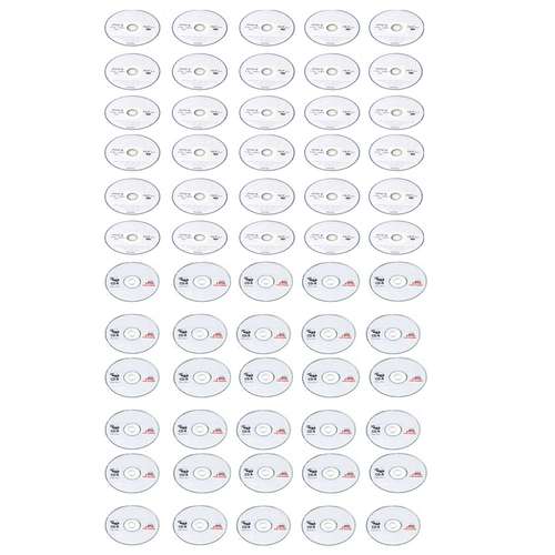 سی دی خام و دی وی دی خام مدل DC60 مجموعه 60 عددی