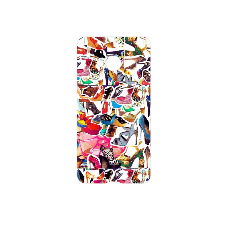 برچسب پوششی ماهوت مدل Collage of High heel Shoes مناسب برای گوشی موبایل اچ تی سی U Play