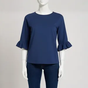 بلوز زنانه اسمارا مدل nvy-bse