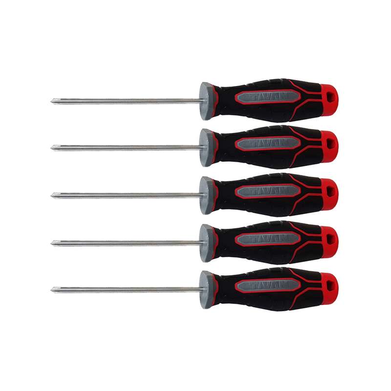 پیچ گوشتی چهارسو تیوان مدل HT - 0041 مجموعه 5 عددی پیچ گوشتی چهارسو تیوان مدل HT - 0041 مجموعه 5 عددی