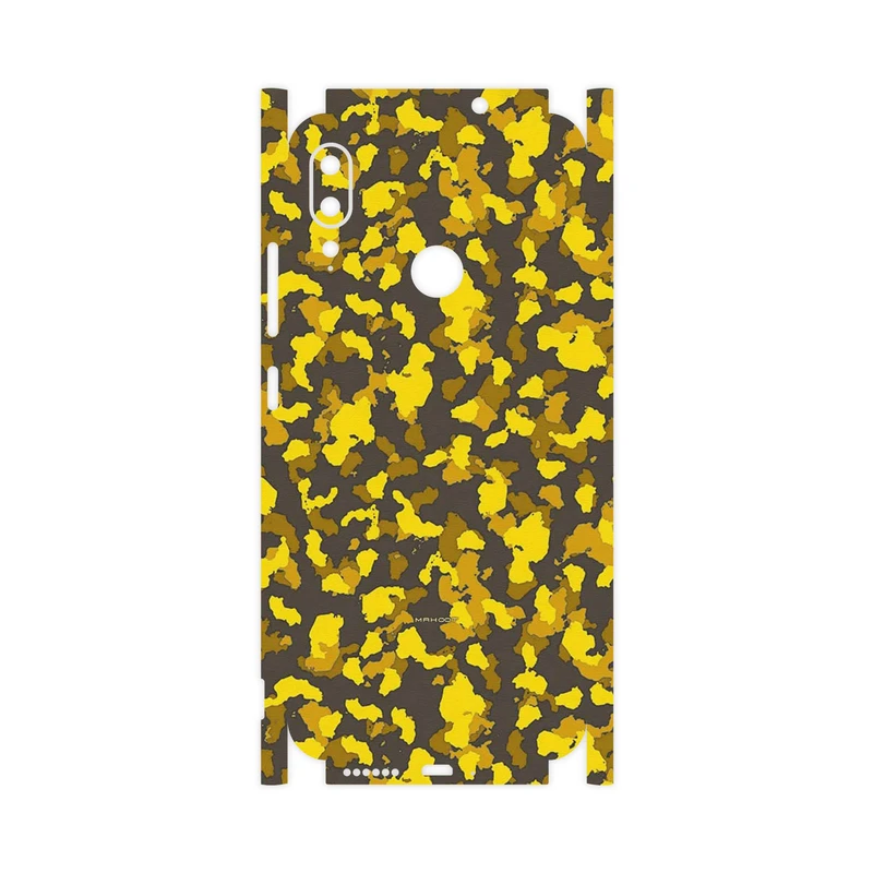 برچسب پوششی ماهوت مدل Yellow Infantry Army-FullSkin مناسب برای گوشی موبایل موتورولا Moto E6 Plus
