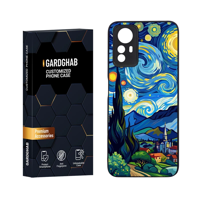 کاور گارد قاب مدل هنری مناسب برای گوشی موبایل شیائومی Redmi Note 12s 4G
