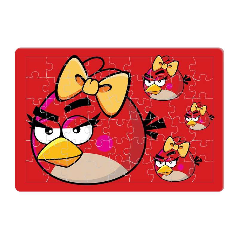 پازل 54 تکه طرح Angry Birds مدل P126