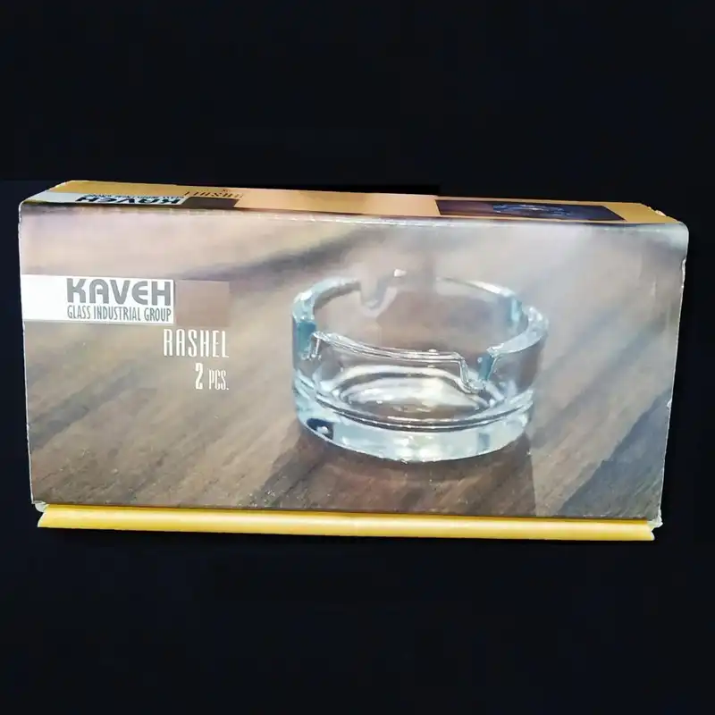 زیرسیگاری کاوه مدل راشل کد 0096 بسته 2 عددی