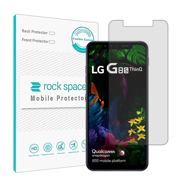 محافظ صفحه نمایش شفاف راک اسپیس مدل Hygel مناسب برای گوشی موبایل ال جی G8S ThinQ 