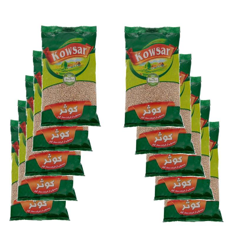 گندم پوست کنده کوثر- 900 گرم بسته 10 عددی