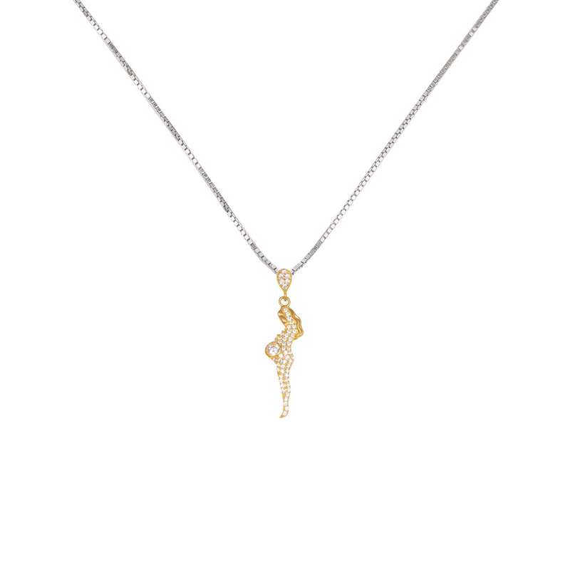 گردنبند نقره زنانه مدل 22238