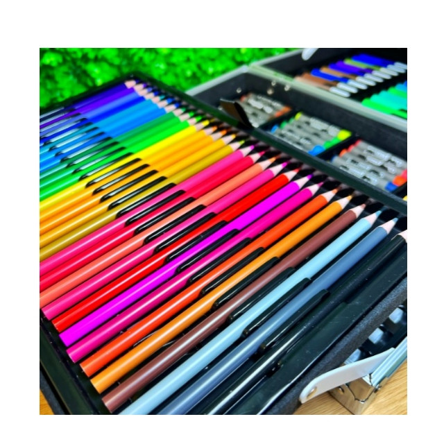 بسته رنگ‌آمیزی مدل کرومی چشمک زن بسته 145 عددی